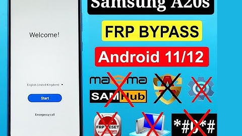 Samsung A20s FRP Bypass Android 11/12 without Pc | New Method 2023
