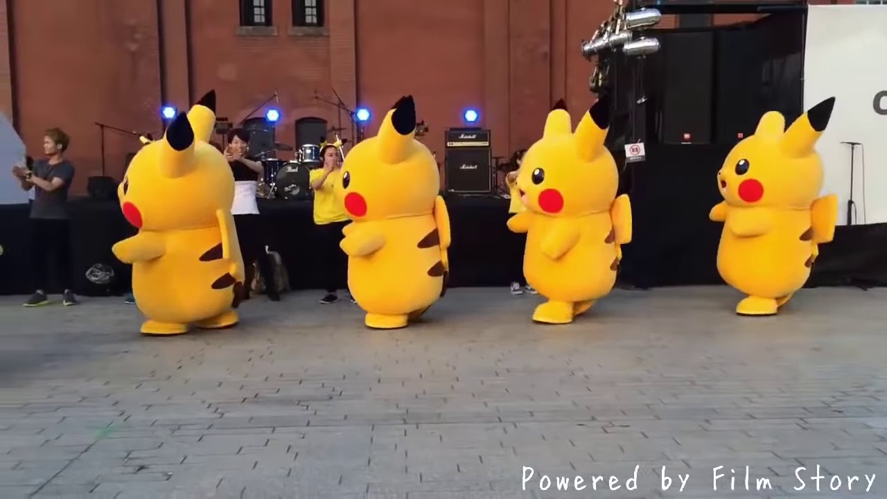 Tick Tock Pika Pika Pikachu Song Pikachu Dance YouTube