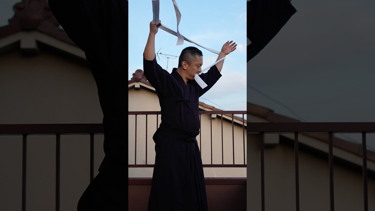 襷掛け!#剣道 #kendo #shorts