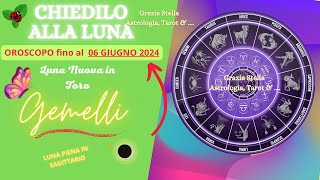 GEMELLI OROSCOPO FINO AL 6 GIUGNO LUNA NUOVA IN TORO E LUNA PIENA IN SAGITTARIO #gemelli #astrologia