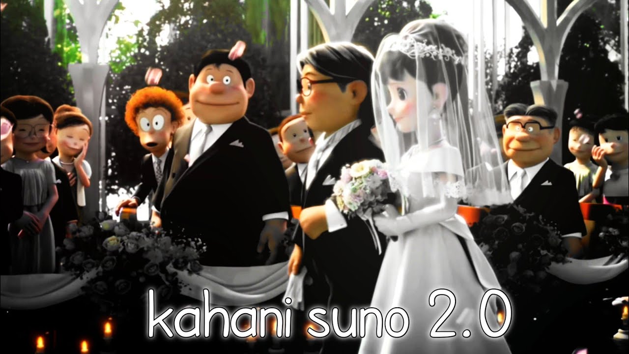 nobita shizuka shaadi edits || kahani suno 2.0 || Game worri VFX