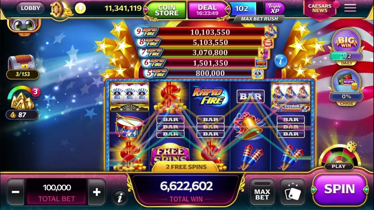 Caesars Slots: Play Free Slots - 100,000 Free Coins