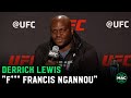 Derrick Lewis: 'When you’re fighting a police officer, you don’t wanna get Rodney King’d on ESPN'
