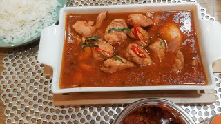 Thai Red Curry |  Using Authentic Home made Thai Red Curry Paste by Mahjabis Kitchen