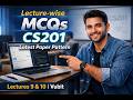 CS201 Lecture 9 and 10 | Lecture-wise MCQs with Notes | Mid Term Preparation | Vubit