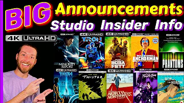 BIG 4K UltraHD Blu Ray Movie Announcements, Reveals & Studio Insider Info! Collector’s Film Chat #30