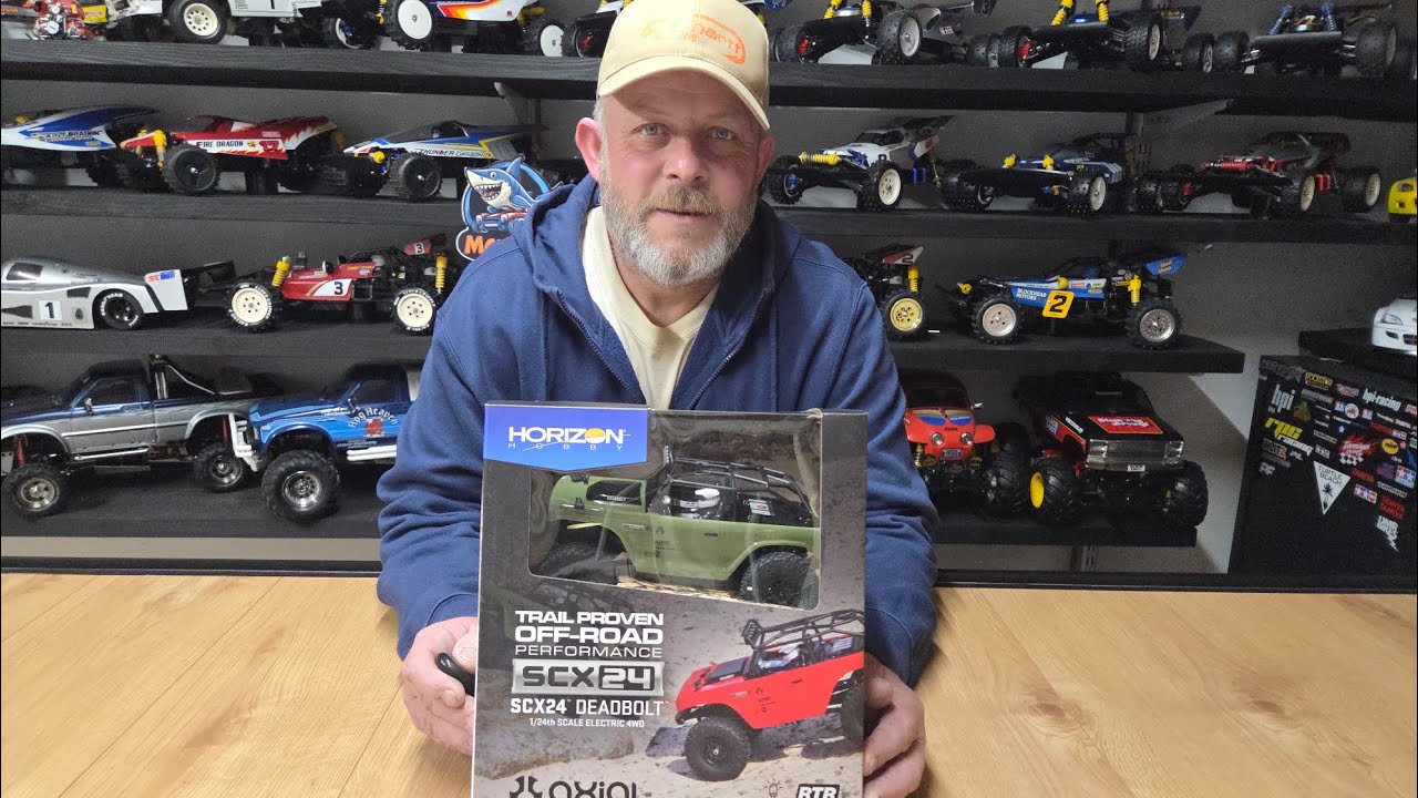 Unboxing and first run of axial scx 24 deadbolt - YouTube