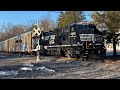 NS 18N at Stanton Station Road in Flemington, NJ (2/28/26)