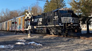 NS 18N at Stanton Station Road in Flemington, NJ (2/28/26)