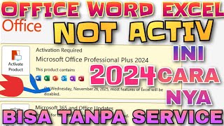 Mengatasi Microsoft word Excel tidak bisa mengetik & terkunci ppt product activation failed#office