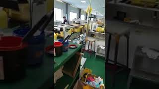 Washing Fluid barrel Screen Printing Machine Plastic barrel screen printers Plane printing machine