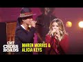 Maren Morris Alicia Keys Perform 80s Mercedes CMT Crossroads