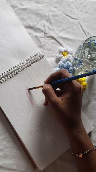 Download lagu Water Colouring Lotus 🪷🪷 #lotus #watercolor #reel #fypシ #crochet #dailyshorta