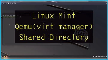 Linux Mint vm virt manager shared filesystem #linuxmint #vm #filesystem