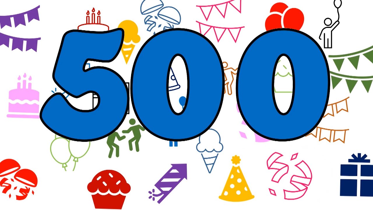 500 Second Party Countdown - YouTube