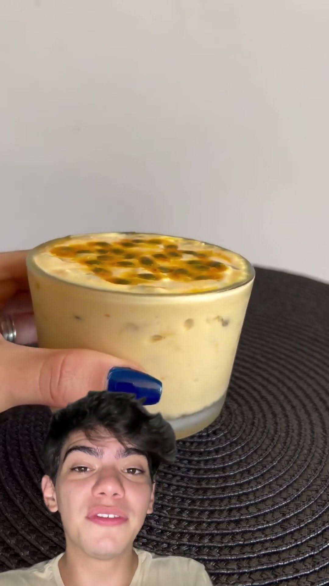 ?? Maracujá, iogurte e leite em pó! Receita fit, fácil e deliciosa! Vai testar?
