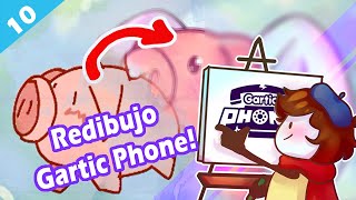 [Speedpaint] Esto era Arte pero ahora es AGTE - Redibujando Gartic Phone