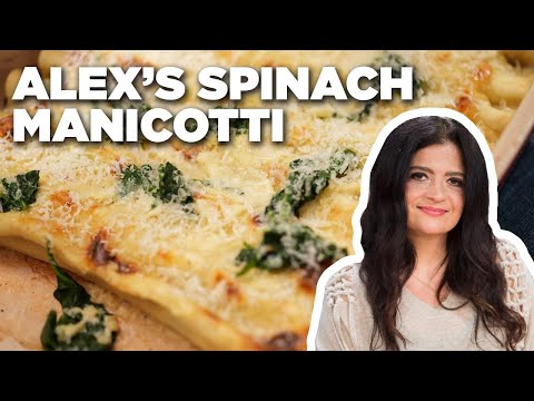 Alex Guarnaschelli's Spinach Manicotti with Lemon | The Kitchen | Food Network