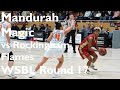 Mandurah magic vs rockingham flames  womens  highlights