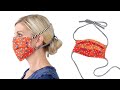 SEW DIY FABRIC FACE MASK, Adult + Child size