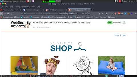 Multi-step process with no access control on one step