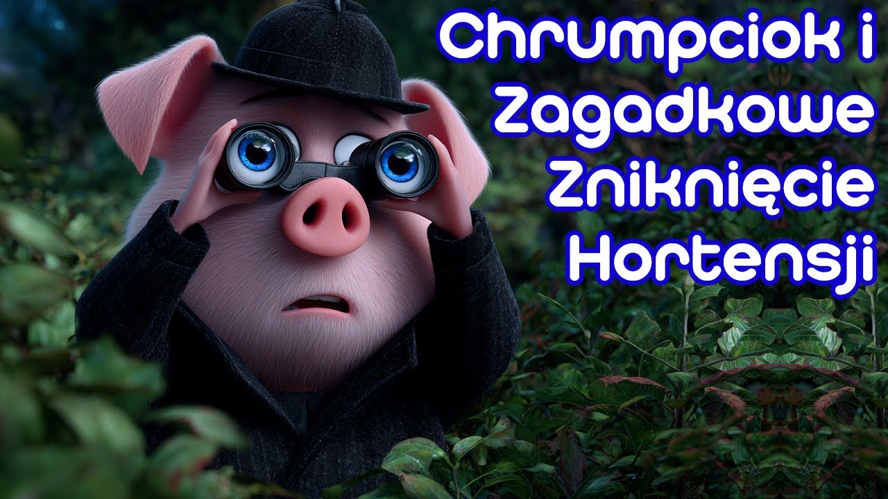 🐷 Detektyw Chrumpciok i Zagadkowe Zniknięcie Hortensji 🔎 | Bajka Audiobook dla dzieci 🌙