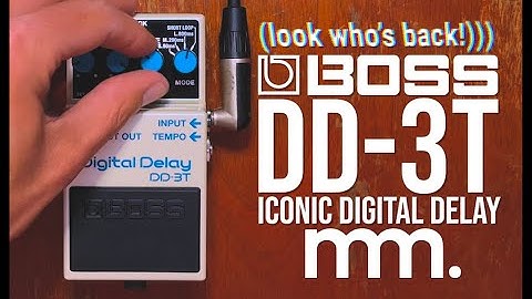 MusicMaker Presents - BOSS DD-3T DIGITAL DELAY - A True Classic Returns!