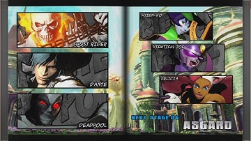 UMVC3 - ARCADE MODE - GHOST RIDER/DANTE/DEADPOOL!