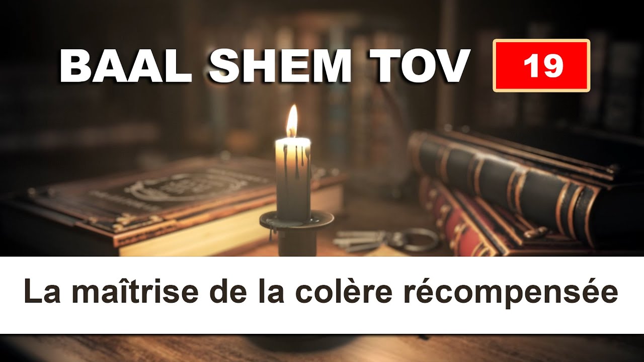 BAAL SHEM TOV 19 - LA MAITRISE DE LA COLERE RECOMPENSEE