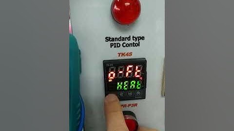 AUTONICS TK4S HEAT + ON OFF MAIN OUTPUT TO RELAY/CONTACTOR