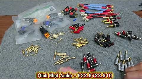 Rất Nhiều Chạm Loa – Rắc Loa – Mỏ Chim – Bắp Chuối: Hàng Đủ Loại Cho AE Audio