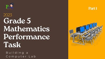 2023 Grade 5 Mathematics Performance Task Part 1