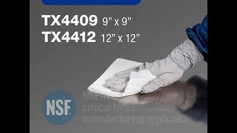 TechniScrub® Wipers TX4409 and TX4412