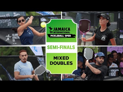 Fajardo/Chin vs Chatani/Teape at the Jamaica International Pickleball Open
