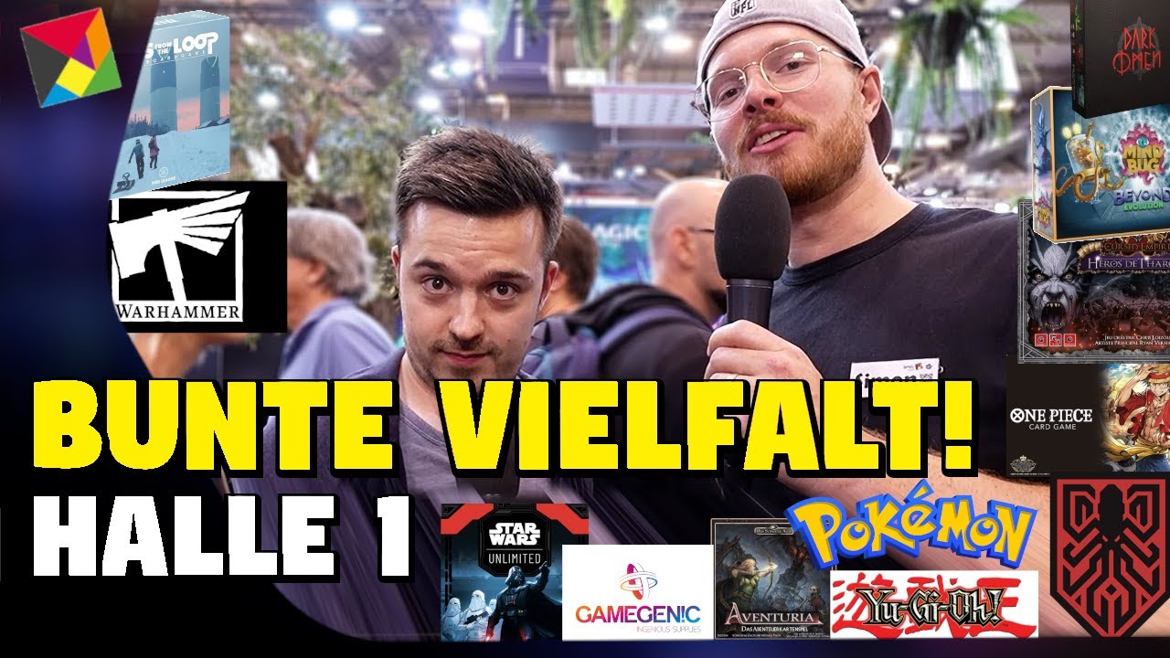 TCGs, Tabletop & mehr! Neuheiten und Rundgang Halle 1 🔥 SPIEL Essen 23