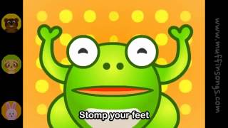 If You Are Happy Nursery Rhymes Children Songs With Lyrics Muffin Songs Youtube