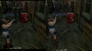 RESIDENT EVIL 3 ePSXe [Hardware Vs OpenGL Graphics]