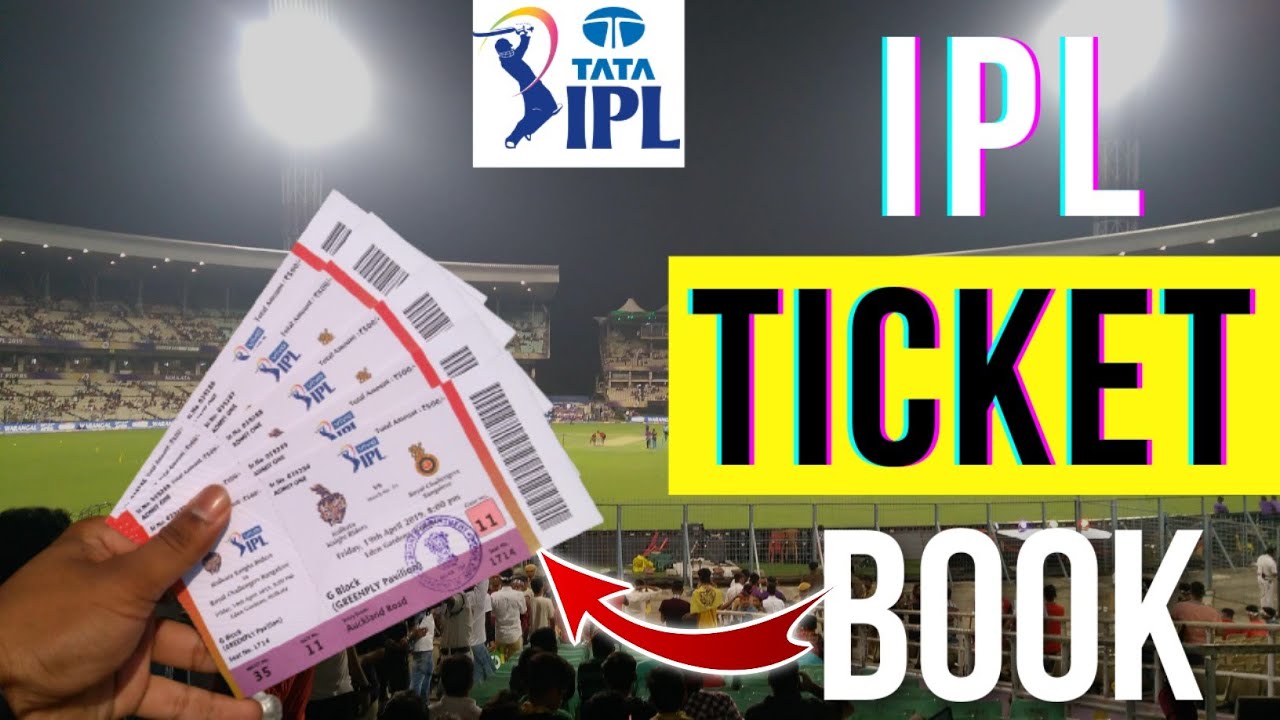 TATA IPL 2022 Tickets Booking On Website Online How To