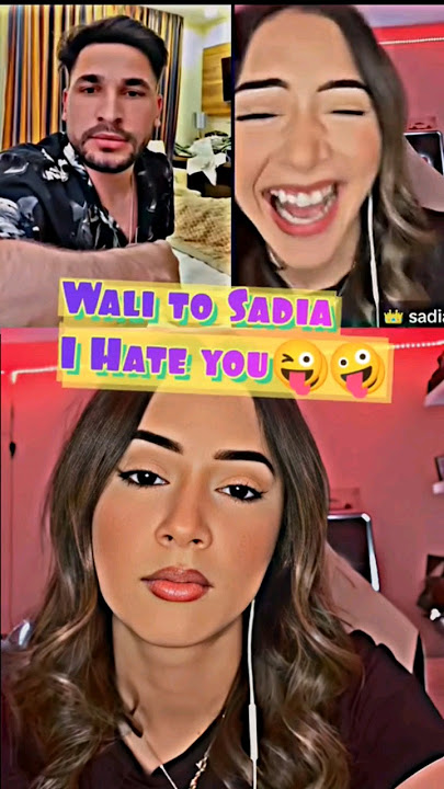waliullah and sadia tiktok new live video, @waliullah599 #youtubeshorts #shorts #short