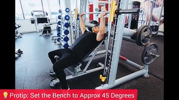 Smith Machine Incline Bench Press: Slow Concentric Phase