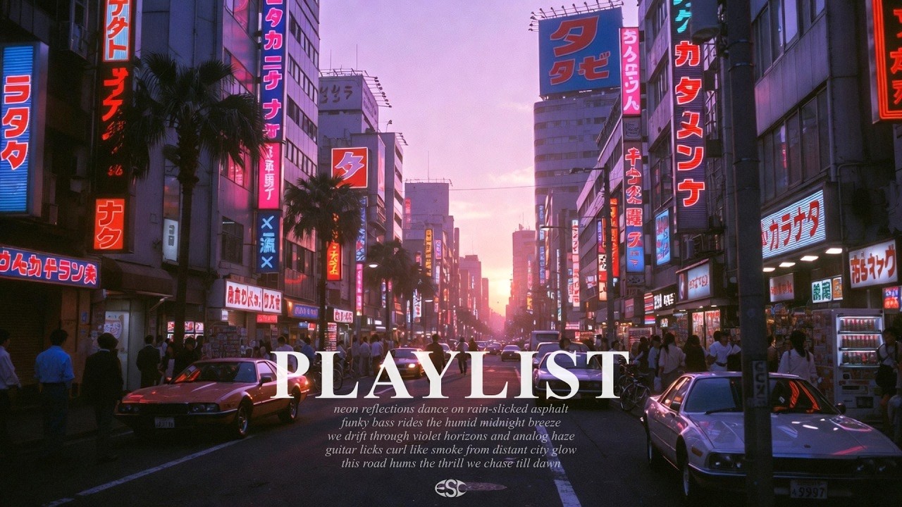 𝑷𝒍𝒂𝒚𝒍𝒊𝒔𝒕 이거 들으면 진짜 시티팝에 미쳐버릴지도?🚖밤길을 달리며 듣기 좋은 80s 90s 레트로 시티팝 플레이리스트