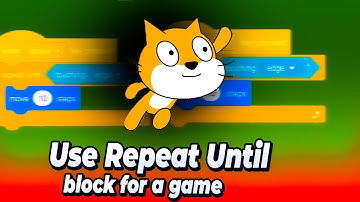 Scratch tutorial | How to Use Repeat Until block in Scratch to Make a Simple Game #stem #kids #diy