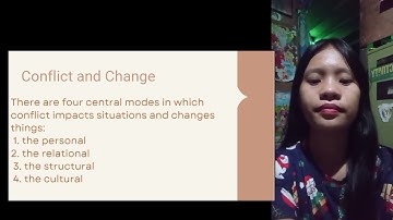 Introduction of John Paul Lederach (The Conflict Transformation model)