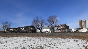 NS 16T EB on the NS Lurgan Branch