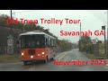 Old town trolley tour savannah nov 2023