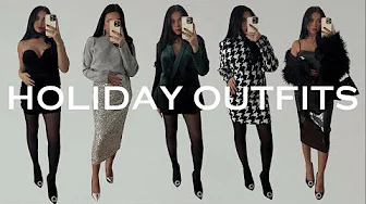 HOLIDAY OUTFIT IDEAS! ✨*bump friendly but not maternity*