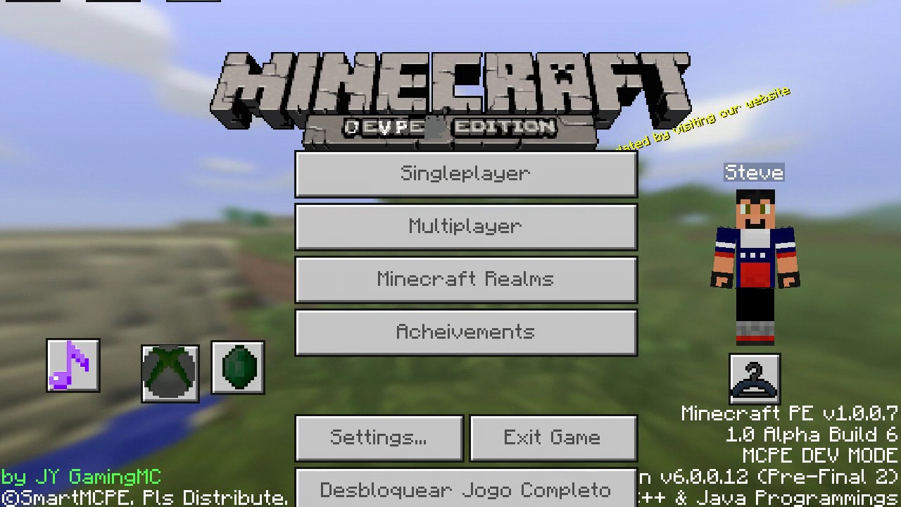 COMO DESBLOQUEAR NOVO MODO DE JOGO SECRETO DA NOVA ATUALIZAÇÃO DO MINECRAFT  POCKET EDITION 1.1! 