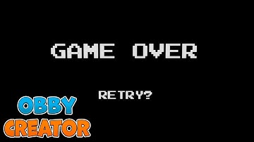 Obby Creator how to make Death Screen