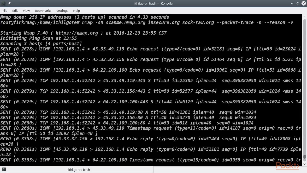 Nmap : Host | packtpub.com - YouTube