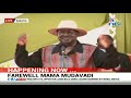 Raila to DP Ruto: Mambo ya 